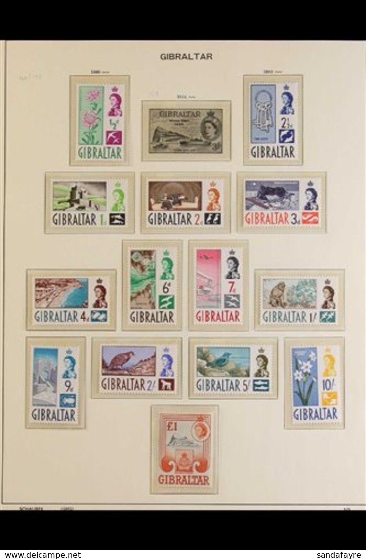 1960-70 COMPLETE NHM COLLECTION. A Complete Nhm Run From The Pictorial Definitive Set To The 1970 Christmas Issue, SG 16 - Gibraltar