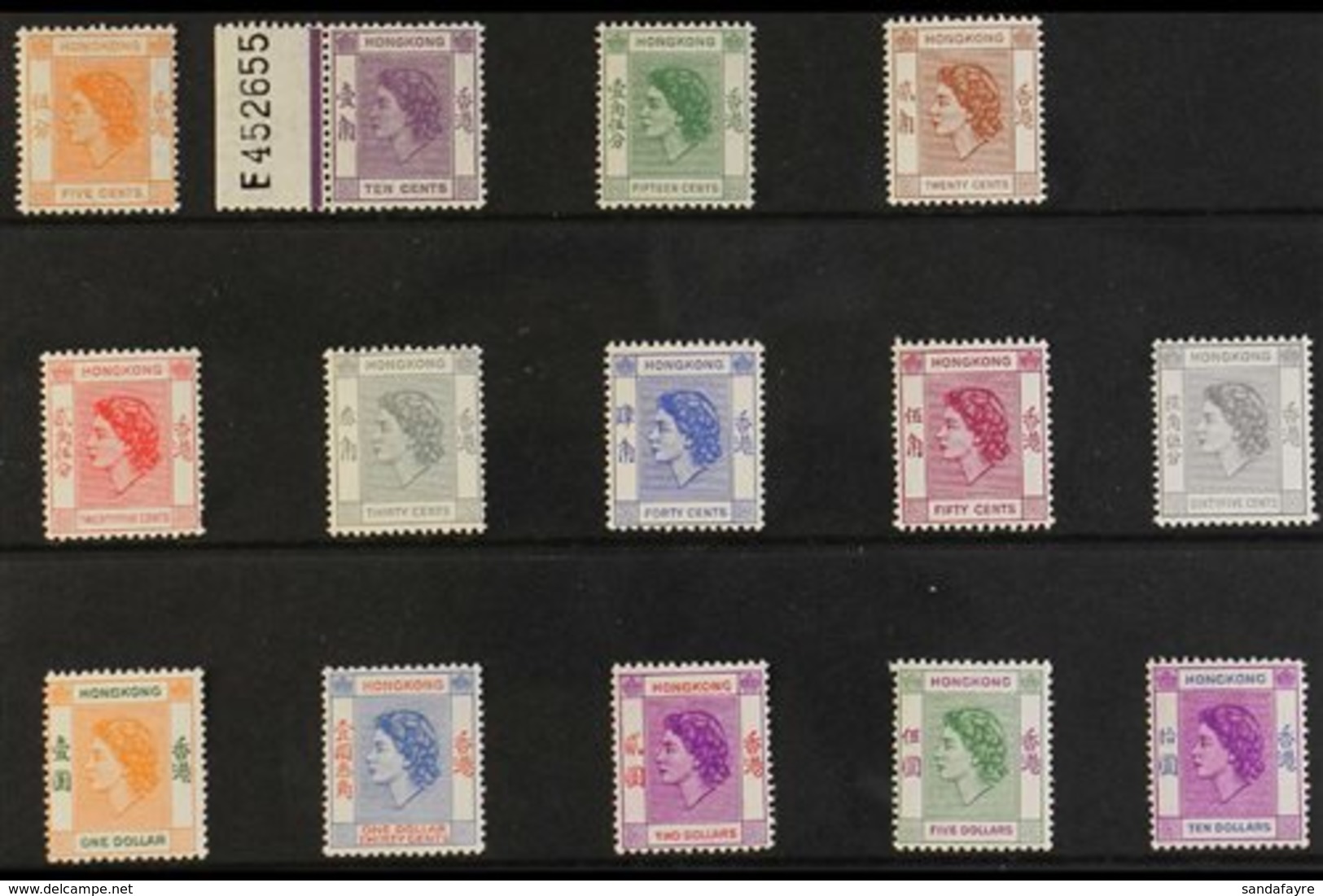 1954-62 Definitive Set, SG 178/91, Fine Mint (14 Stamps) For More Images, Please Visit Http://www.sandafayre.com/itemdet - Other & Unclassified