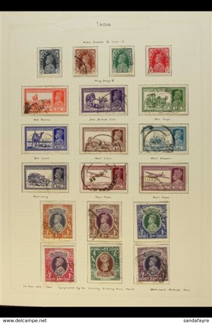 1937-1970 FINE USED COLLECTION. An Attractive Collection, Mainly Of Complete Sets With Most Elusive Issues Present. Incl - Otros & Sin Clasificación