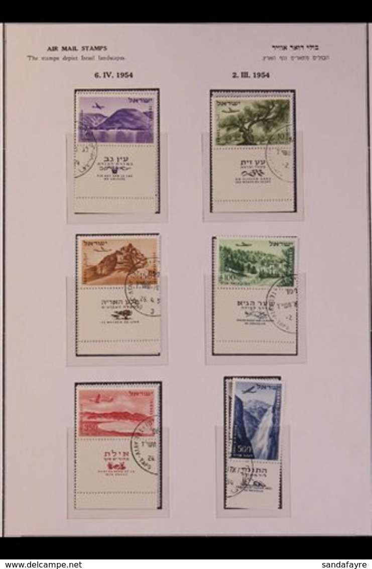 1948 - 1970 FINE USED COLLECTION - MANY COMPLETE TABS Very Fine Used Collection In Printed "Stanek" Album Including 1948 - Other & Unclassified