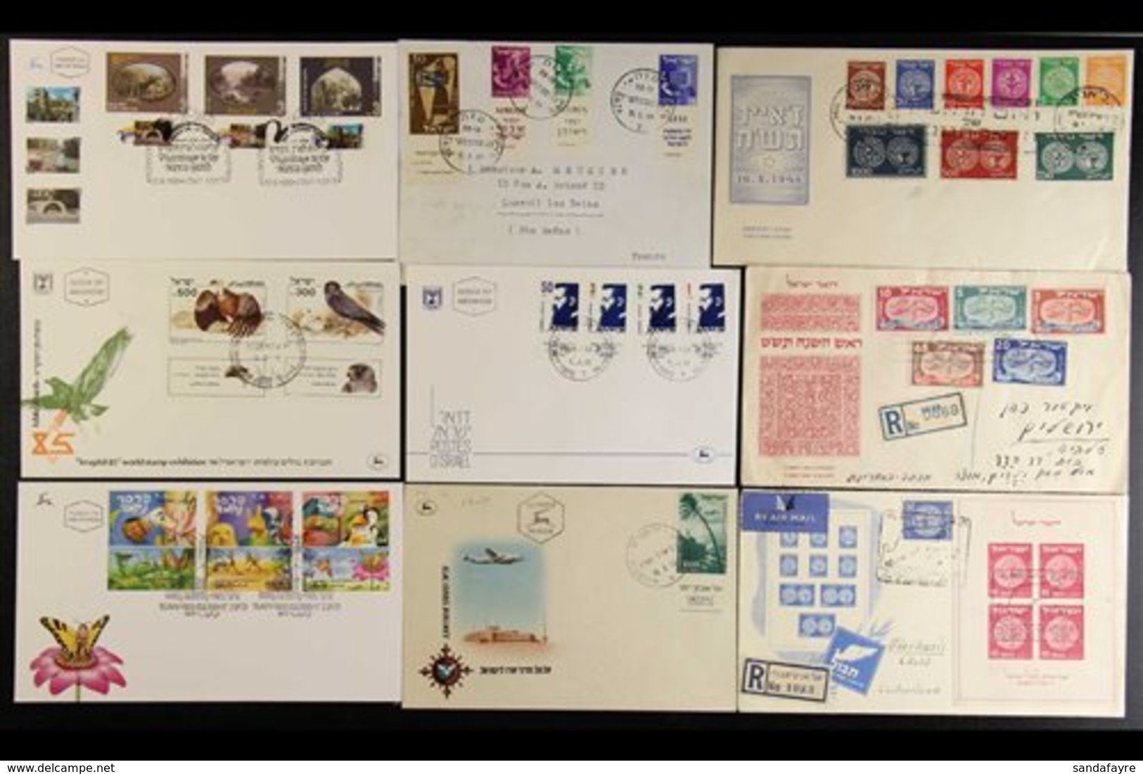 1948-99 FIRST DAY COVERS COLLECTION FOUR VOLUME COLLECTION Including Numerous Tabbed Sets On Unaddressed First Day Cover - Andere & Zonder Classificatie