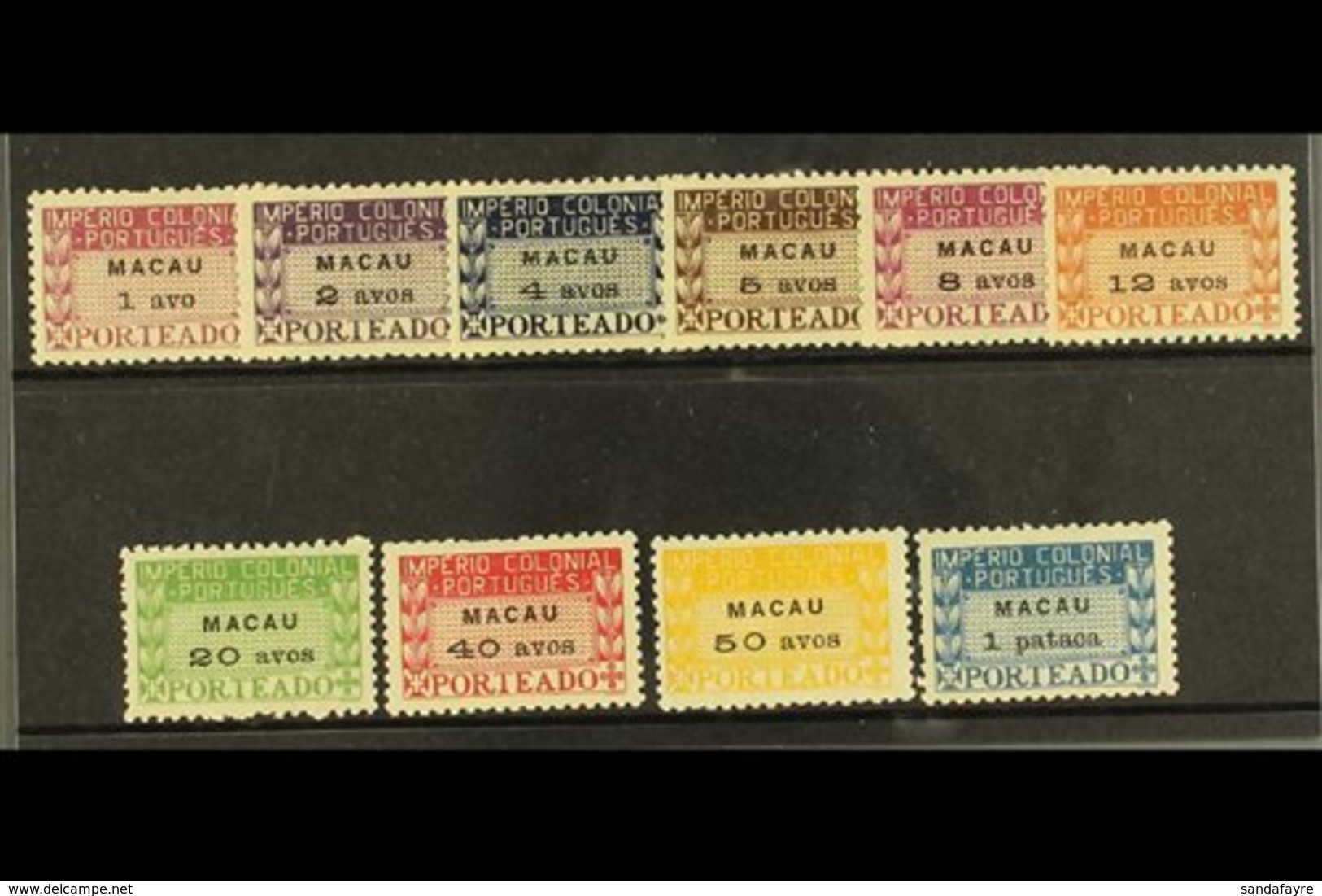 POSTAGE DUES 1947 Set Complete, SG D410/19, Very Fine And Fresh Mint. (10 Stamps) For More Images, Please Visit Http://w - Sonstige & Ohne Zuordnung