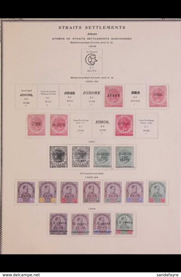 1884 - 1960 MINT ONLY COLLECTION Fresh And Attractive Collection On Printed Album Pages With Many Better Values And Comp - Andere & Zonder Classificatie