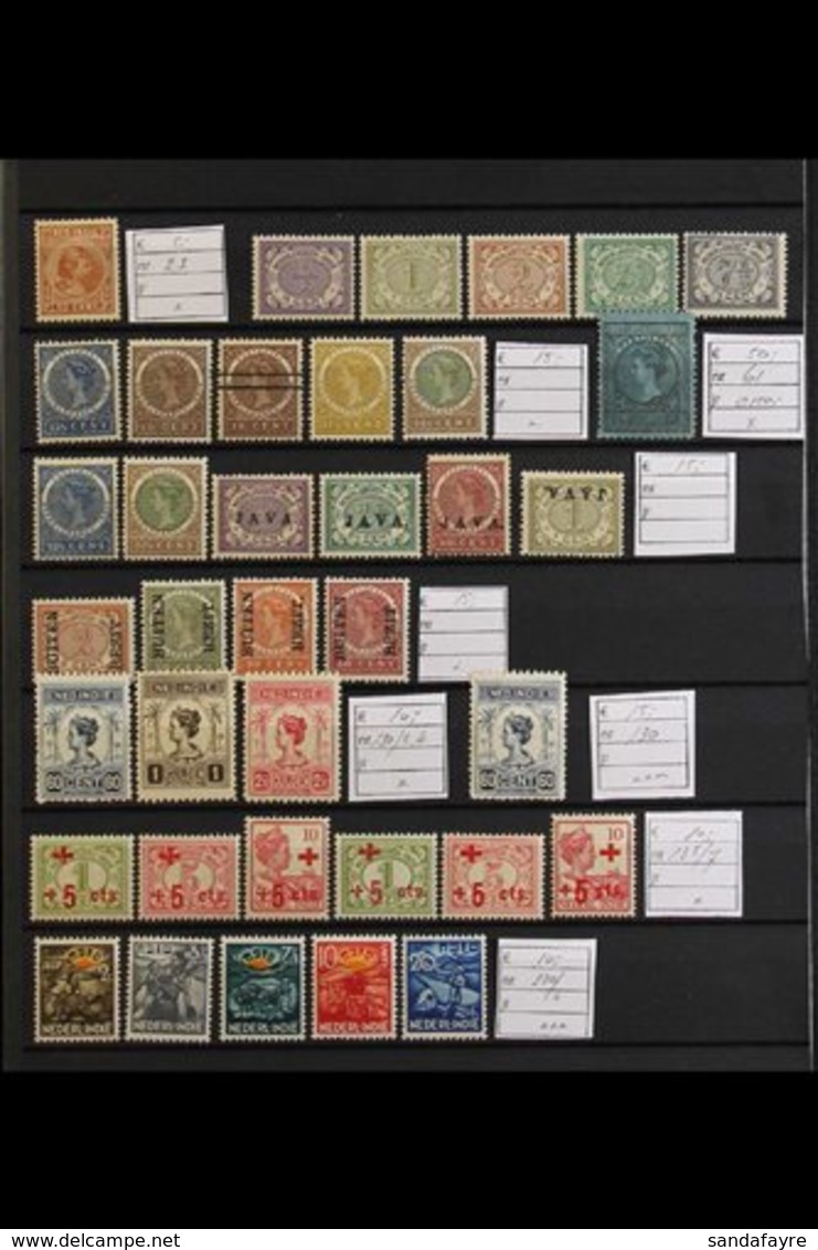 1870 - 1936 INTERESTING MINT SELECTION Useful Mint Range With Many Better Items Including Indies 1902 Vals To 2½gld, 190 - Andere & Zonder Classificatie