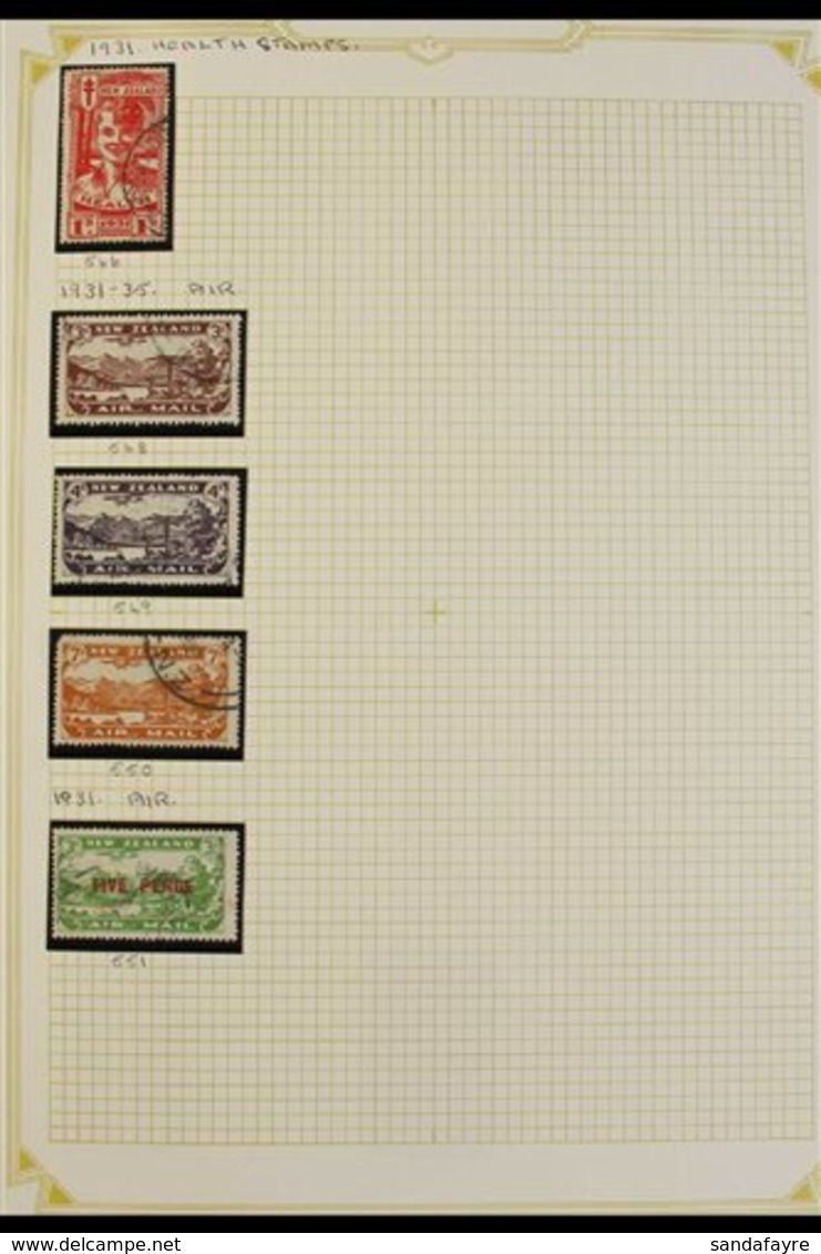 1915-52 ATTRACTIVE SEMI SPECIALIZED USED COLLECTION CAT OVER £2000 Written Up On Pages With Lightly Duplicated Mainly Cd - Otros & Sin Clasificación