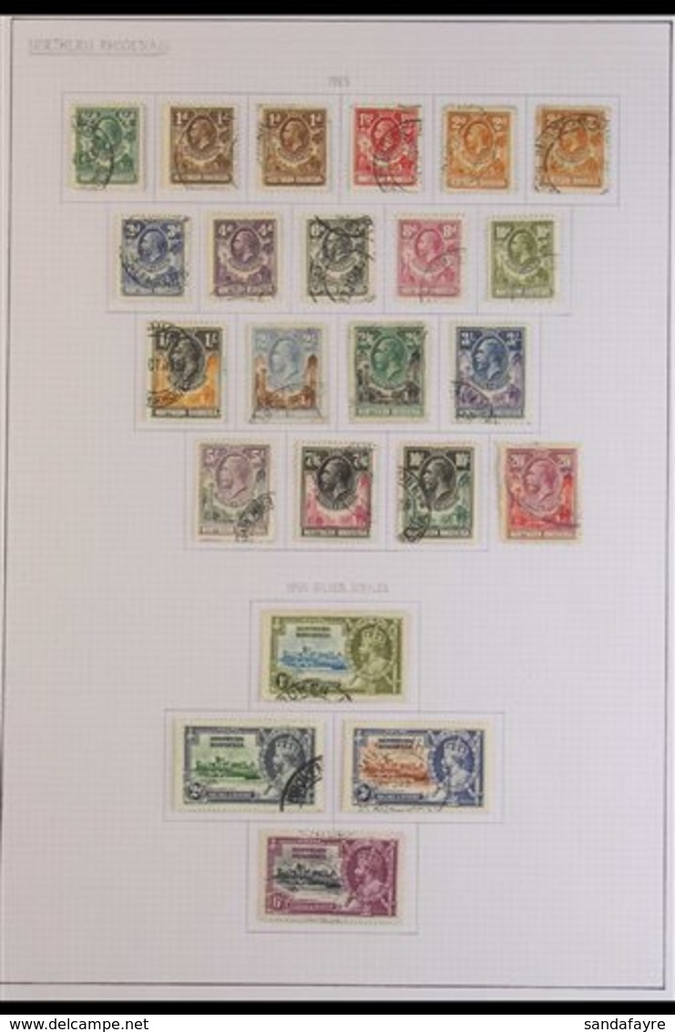 1925-1963 COLLECTION OF USED SETS. A Lovely Collection Of Complete Sets Offering A Strong Range For The Period That Incl - Northern Rhodesia (...-1963)