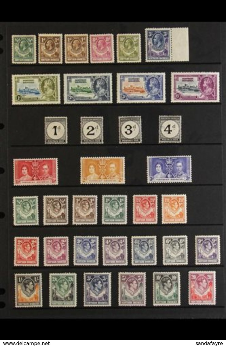 1925-53 VERY FINE MINT COLLECTION An Attractive Collection With Sets, High Values & A Selection Of NHM Blocks Of 4 Prese - Northern Rhodesia (...-1963)