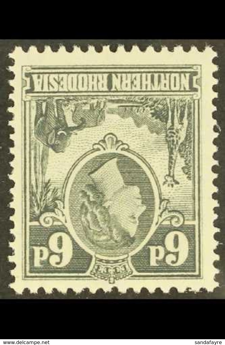 1953 RARE WATERMARK VARIETY. 1953 6d Grey-black Definitive With WATERMARK INVERTED Variety, SG 68w, Very Fine Mint, Very - Noord-Rhodesië (...-1963)