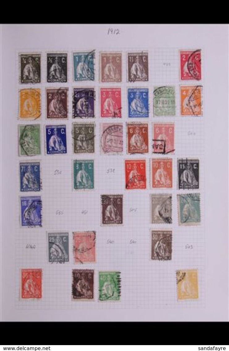 1880-1996 ALL DIFFERENT COLLECTION A Mostly Used Range In An Album Which Also Includes A Few Colonies Issues E.g. Azores - Other & Unclassified