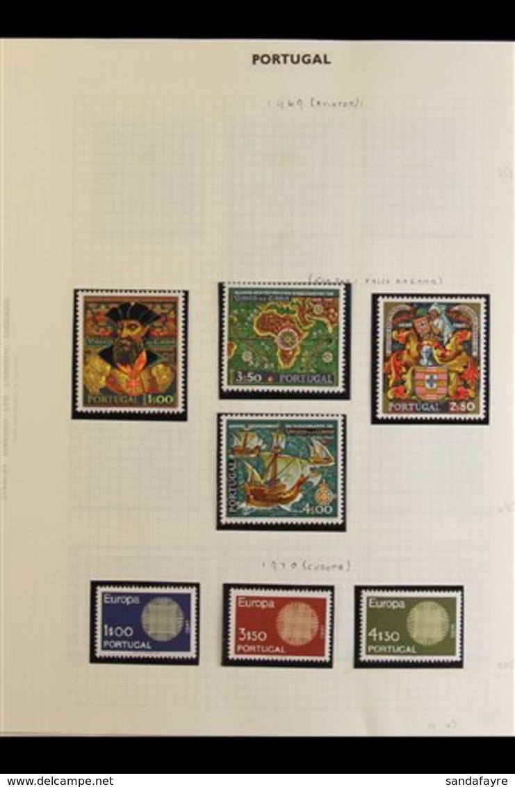 1970-1983 NEVER HINGED MINT COLLECTION. An ALL DIFFERENT, Never Hinged Mint Collection Presented In Mounts On Album Page - Sonstige & Ohne Zuordnung