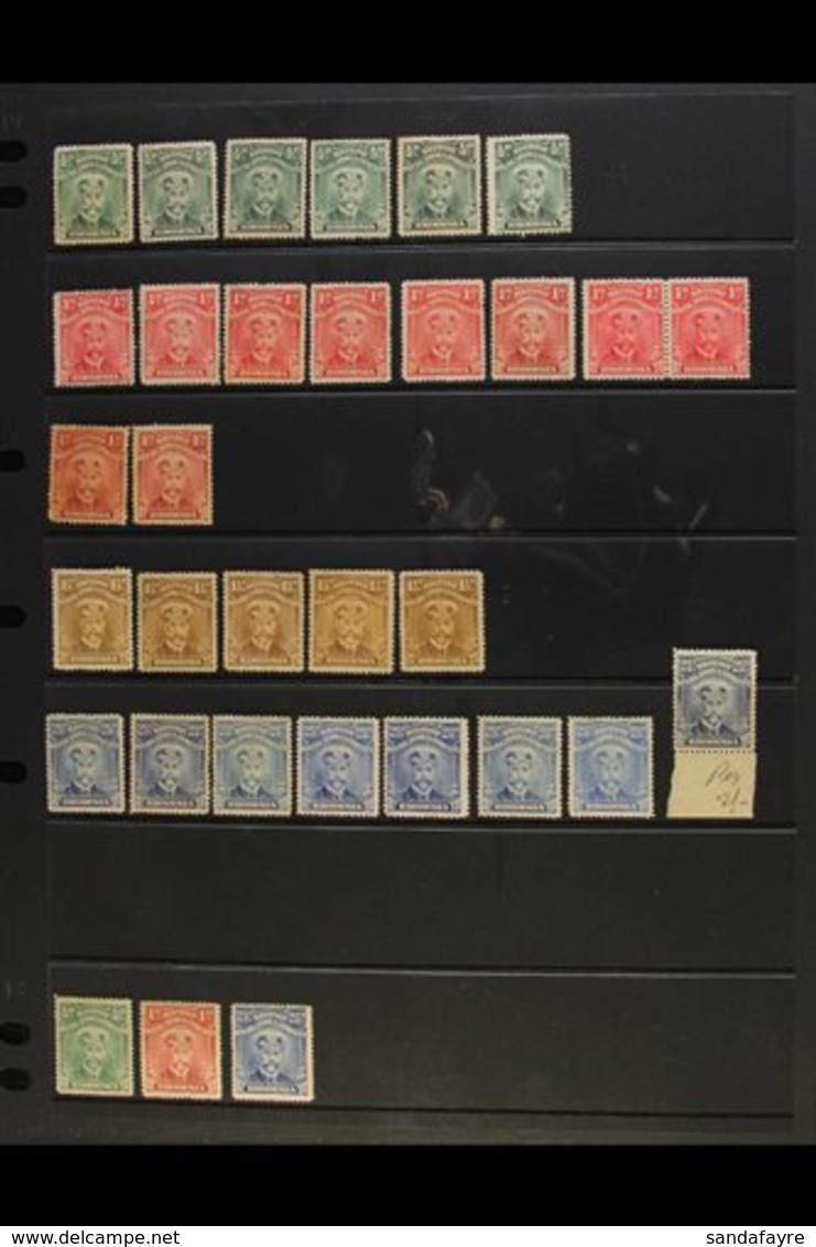 1913-1922 ADMIRALS. MINT RANGES On Stock Pages With Shades, Perf & Die Types, Inc 1913-19 Single Plates Perf 14 To 2½d ( - Other & Unclassified