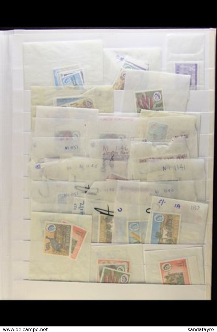 1965-68 NEVER HINGED MINT A Small Range, Post Office Fresh In Glassine Envelopes On A Pair Of Stock Pages With Values Se - Sonstige & Ohne Zuordnung