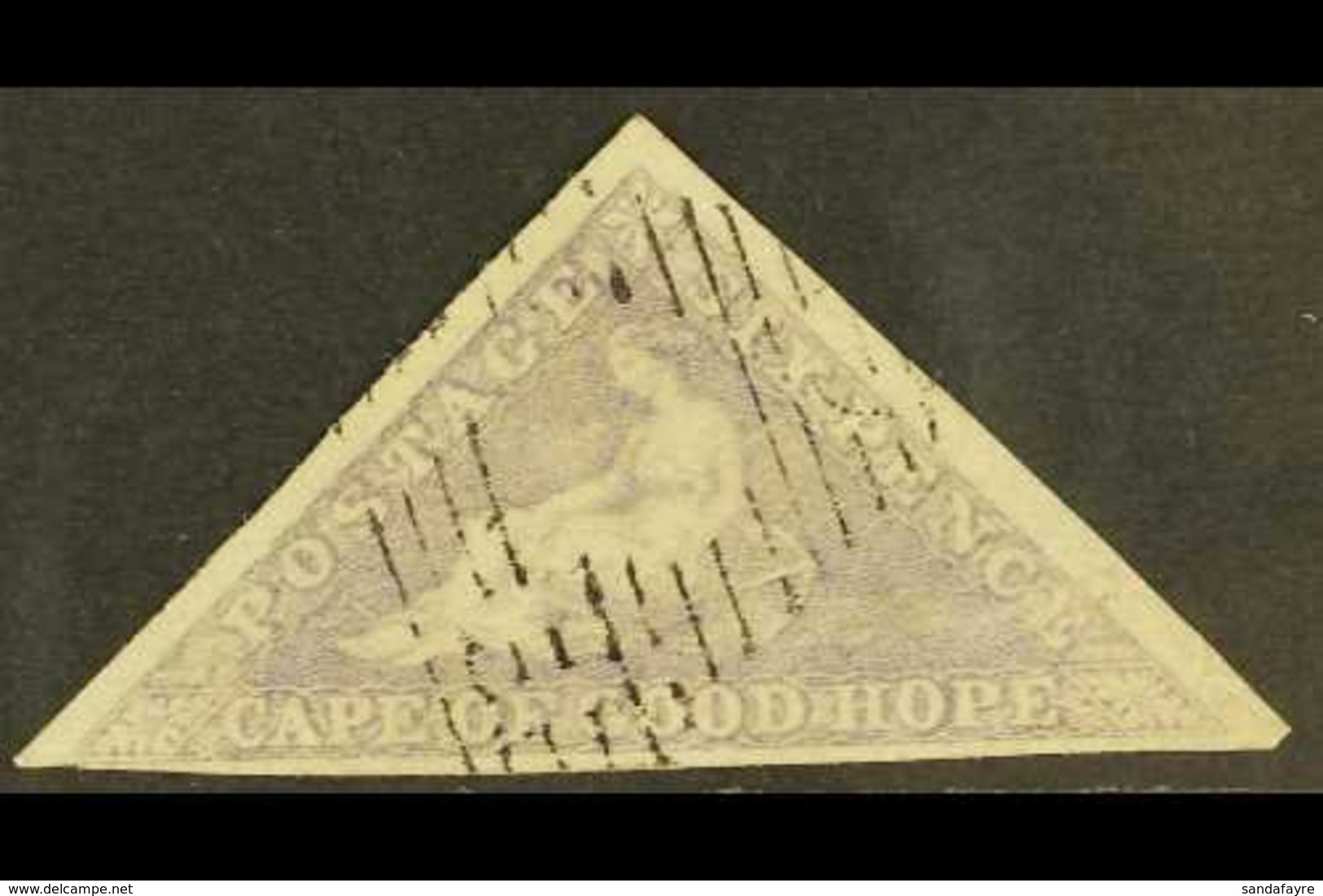 CAPE 1855-63 6d Pale Rose-lilac On White Paper, SG 7, Very Fine Used, Almost Three Margins, Cat.£325. For More Images, P - Zonder Classificatie