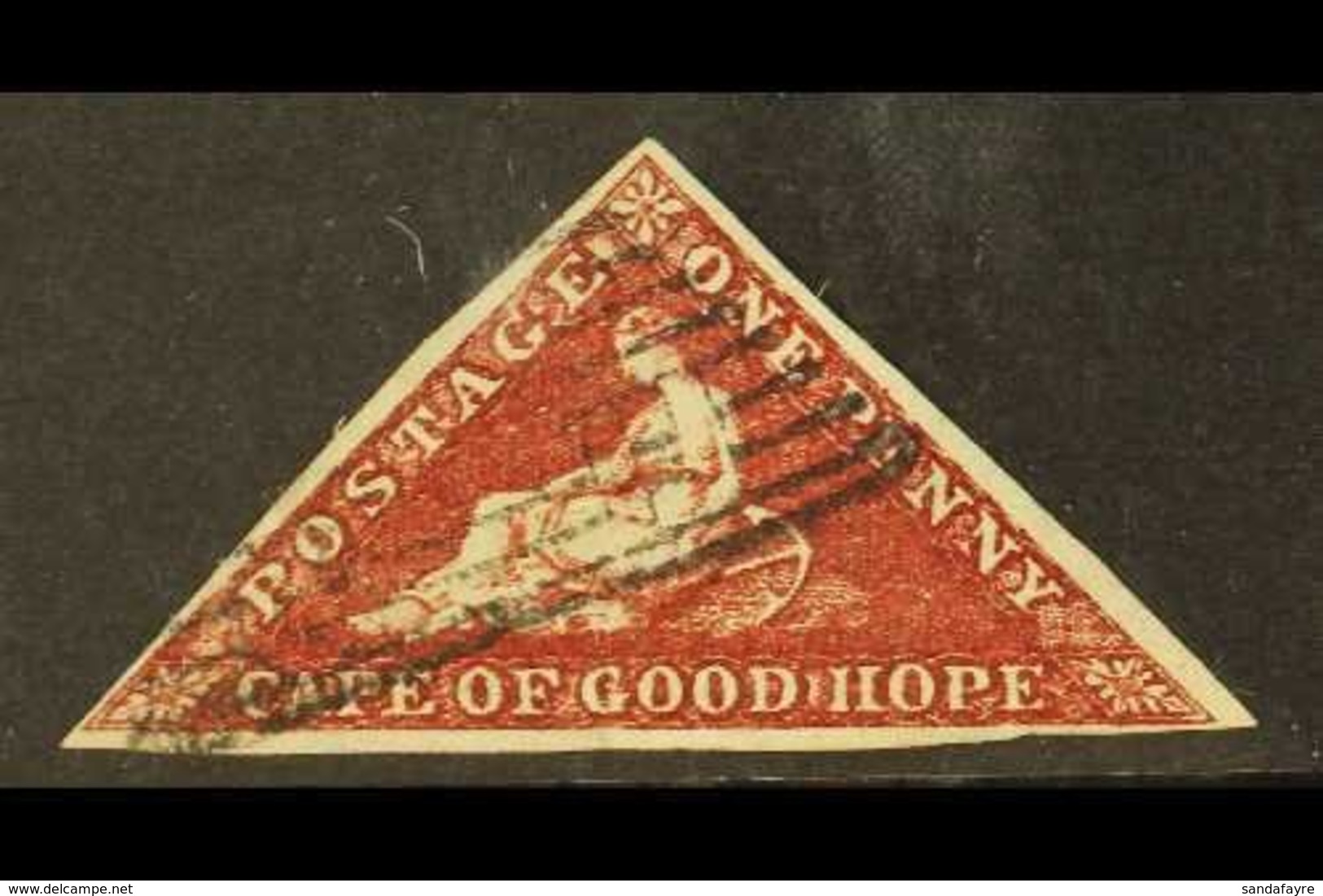 CAPE OF GOOD HOPE 11863 1d Deep Carmine Red, SG 18, Very Fine Mint With Clear To Large Margins All Round And Neat Cancel - Ohne Zuordnung