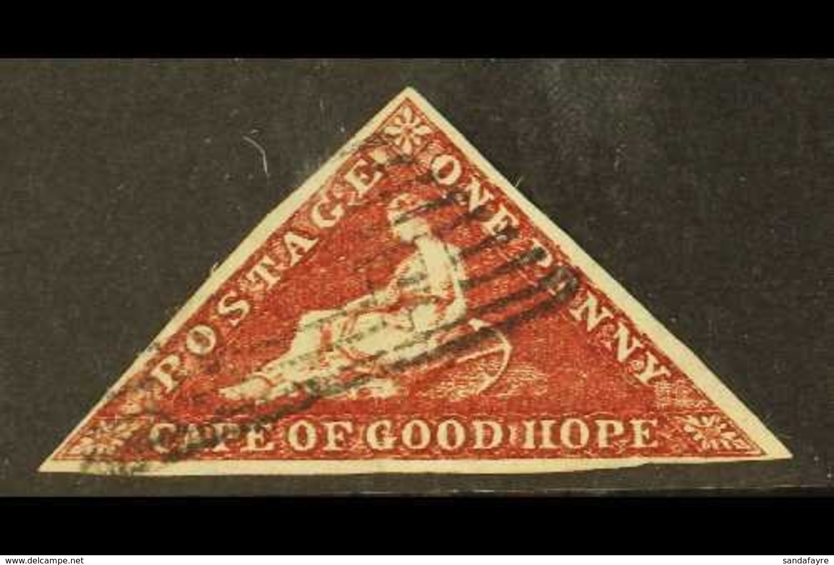 CAPE OF GOOD HOPE 11863 1d Deep Carmine Red, SG 18, Very Fine Mint With Clear To Large Margins All Round And Neat Cancel - Zonder Classificatie