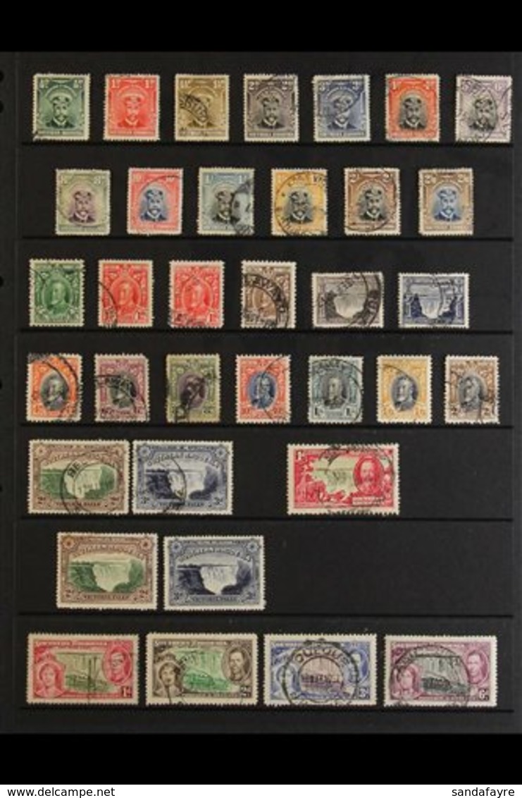 1924-64 ALL DIFFERENT USED COLLECTION. An All Different Used Collection Presented On Stock Pages With 1924-29 Admiral Se - Rhodésie Du Sud (...-1964)