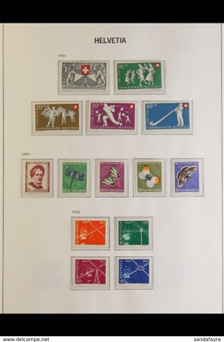 1948-69 VIRTUALLY COMPLETE NHM COLLECTION Presented On Dedicated Hingeless Pages, Complete For Postal Issues From 1950-1 - Autres & Non Classés