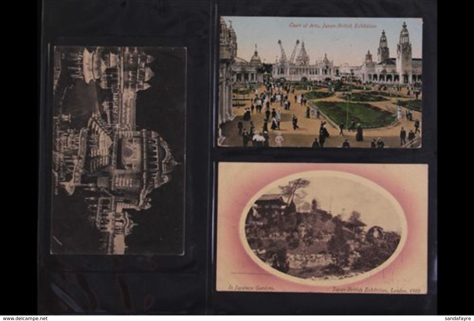 1910 JAPAN-BRITISH EXHIBITION. An Interesting Collection Of All Different PICTURE POSTCARDS Showing Various Pavilions, S - Autres & Non Classés