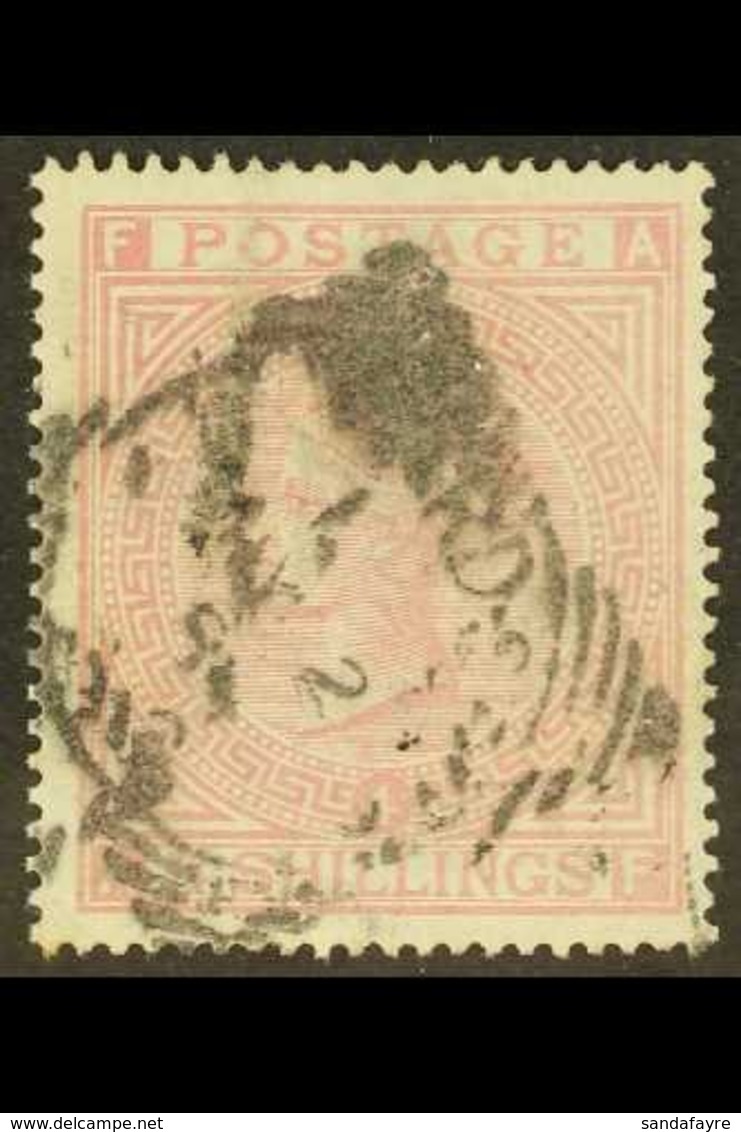 1867-83 5s Rose Plate 4 On White Paper, Wmk Anchor, SG 134, Used, No Faults. Cat £4200 For More Images, Please Visit Htt - Otros & Sin Clasificación