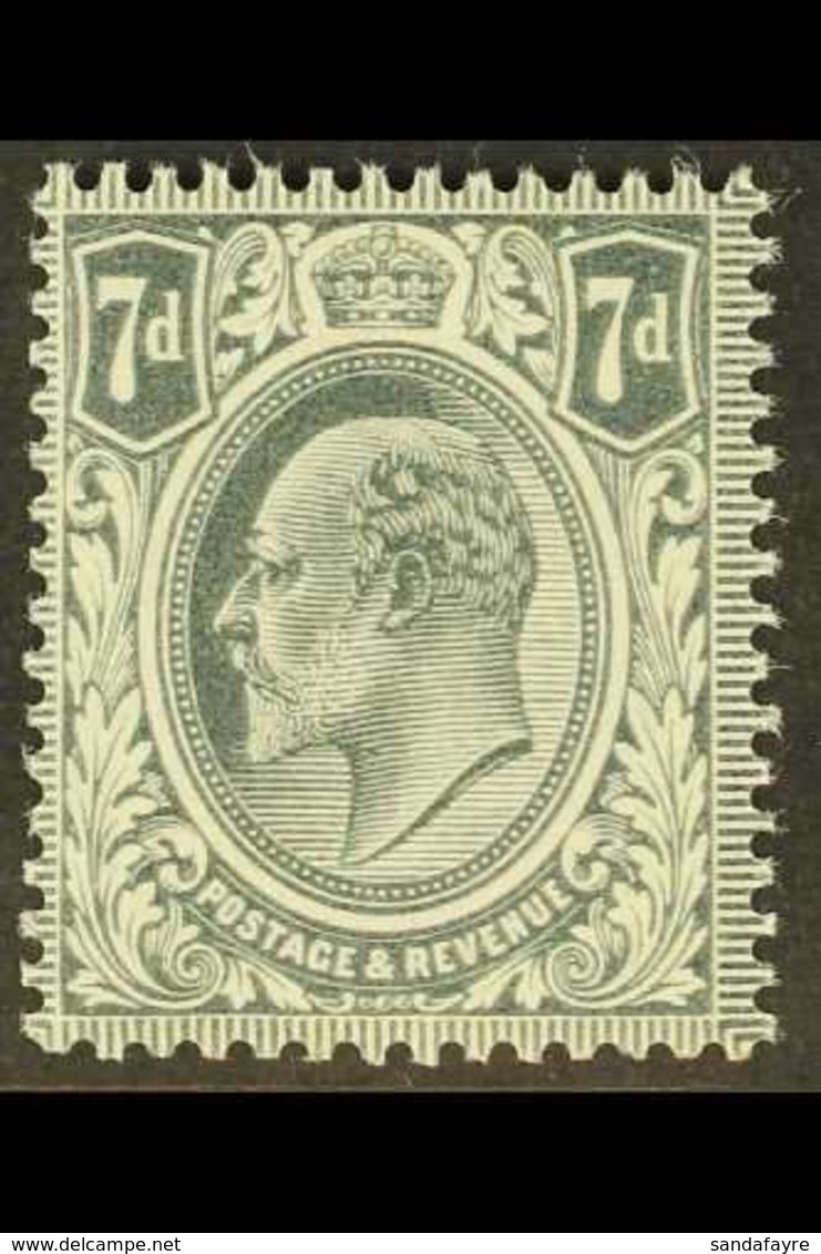 1902 7d Deep Grey Black, Ed VII, SG 249a, Very Fine Never Hinged Mint. For More Images, Please Visit Http://www.sandafay - Non Classés