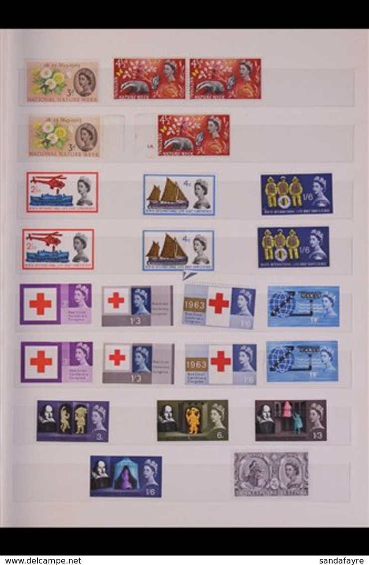 1957 - 1970 COMMEMORATIVES INCLUDING PHOSHORS. A Collection With All The Commem Sets From 1957 Scouts To 1970 Philympia  - Other & Unclassified