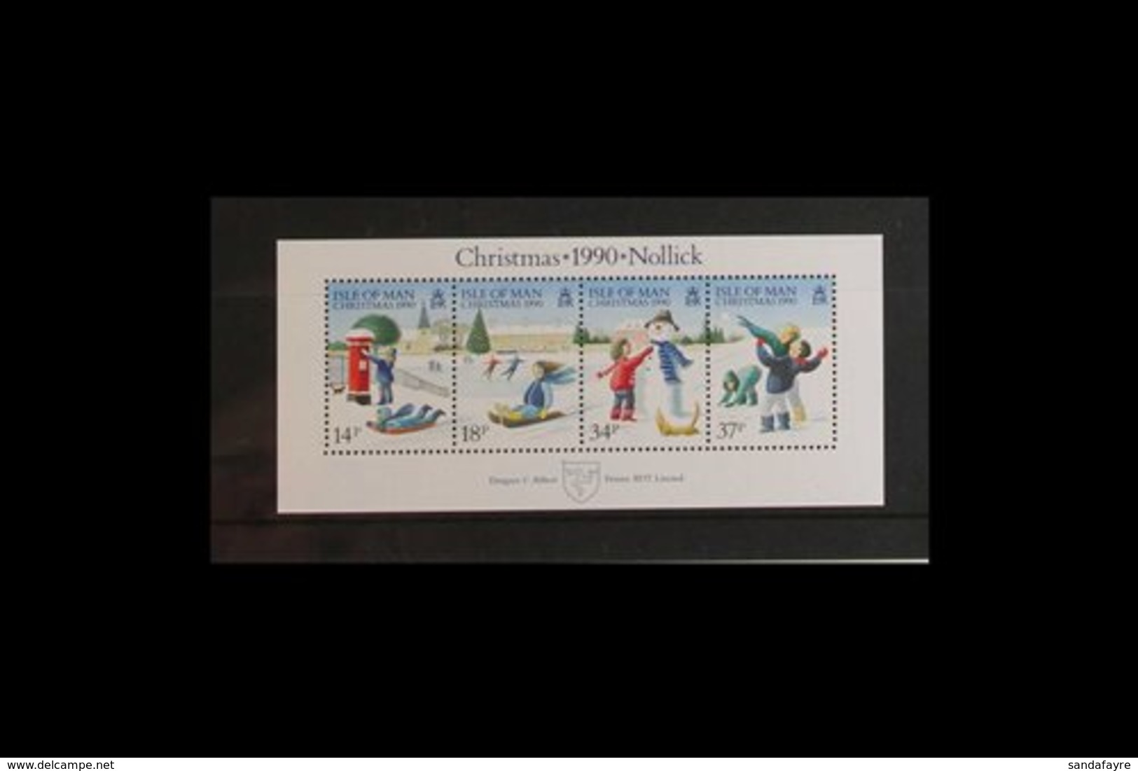 ISLE OF MAN 1983-1990 NEVER HINGED MINT COLLECTION Presented As 4 Albums Of Presentation Packs. Lovely Condition (60+ Pa - Andere & Zonder Classificatie