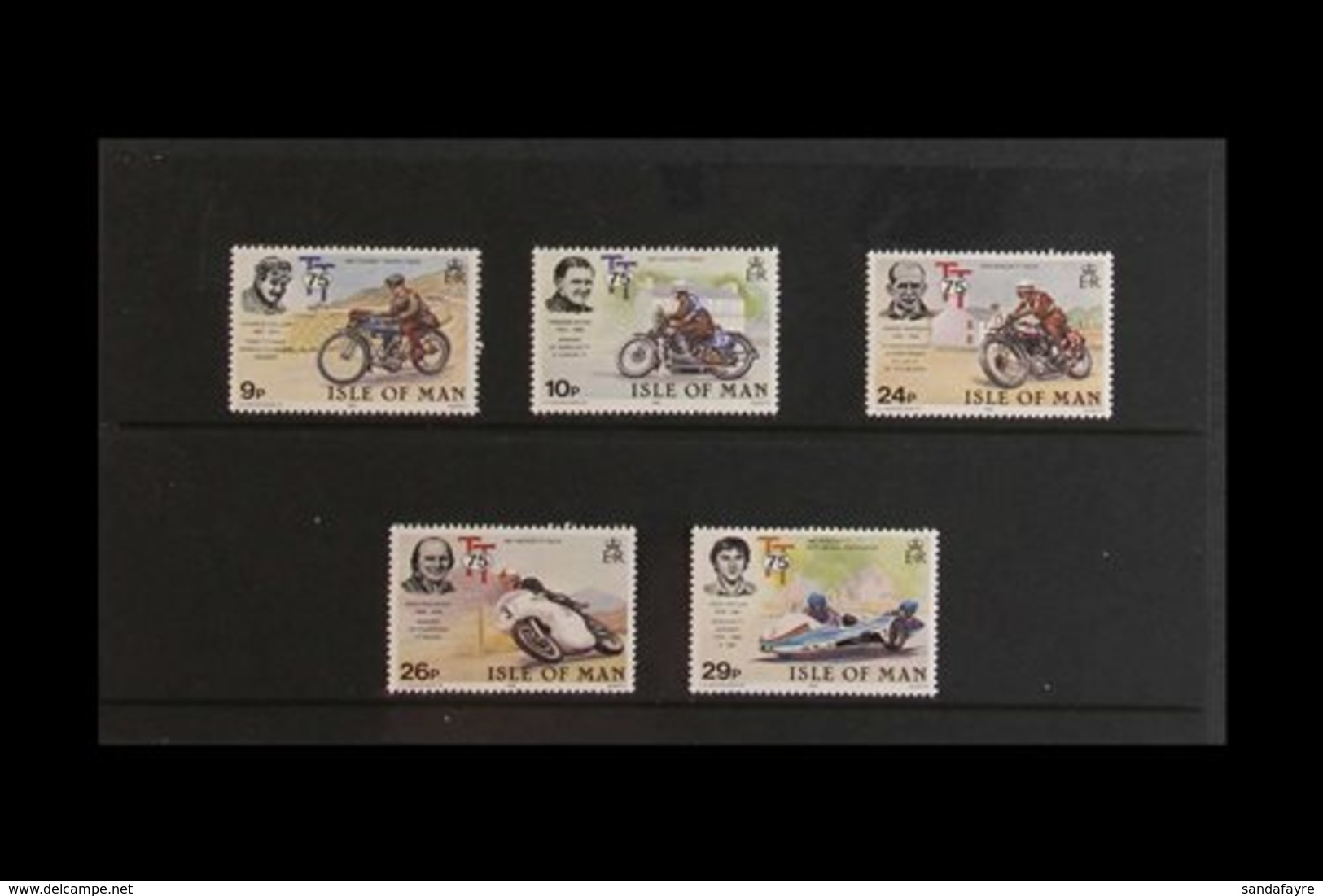 ISLE OF MAN PRESENTATION PACKS 1973-1984 ALL DIFFERENT Collection In Three Albums. With Definitives, Commemoratives And  - Otros & Sin Clasificación