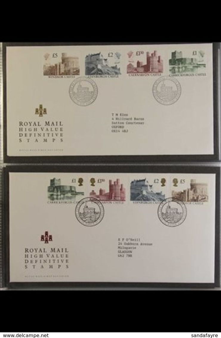 1967-2010 DEFINITIVE COVERS COLLECTION An Extensive Collection Of Illustrated First Day Covers Presented In Two Giant Co - FDC