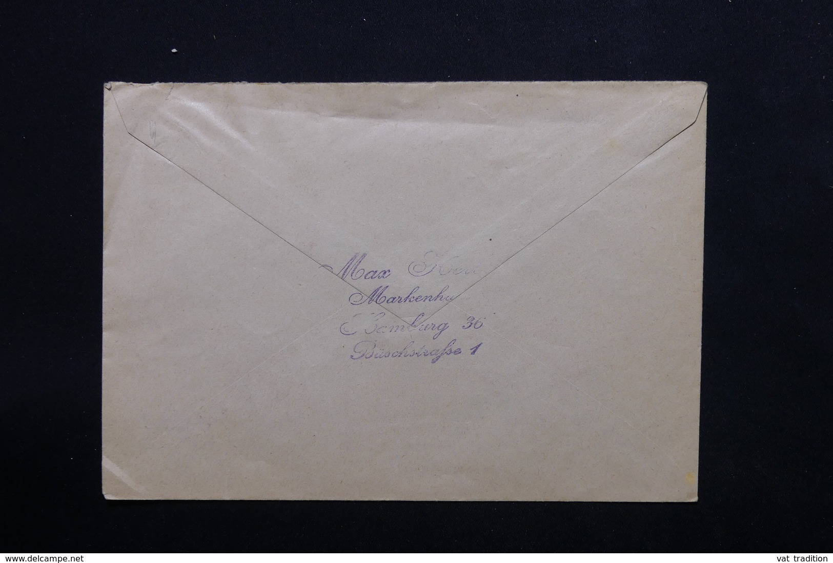 ALLEMAGNE / POLOGNE - Série Des Taxes Sur Enveloppe Pour Hambourg - L 24754 - General Government