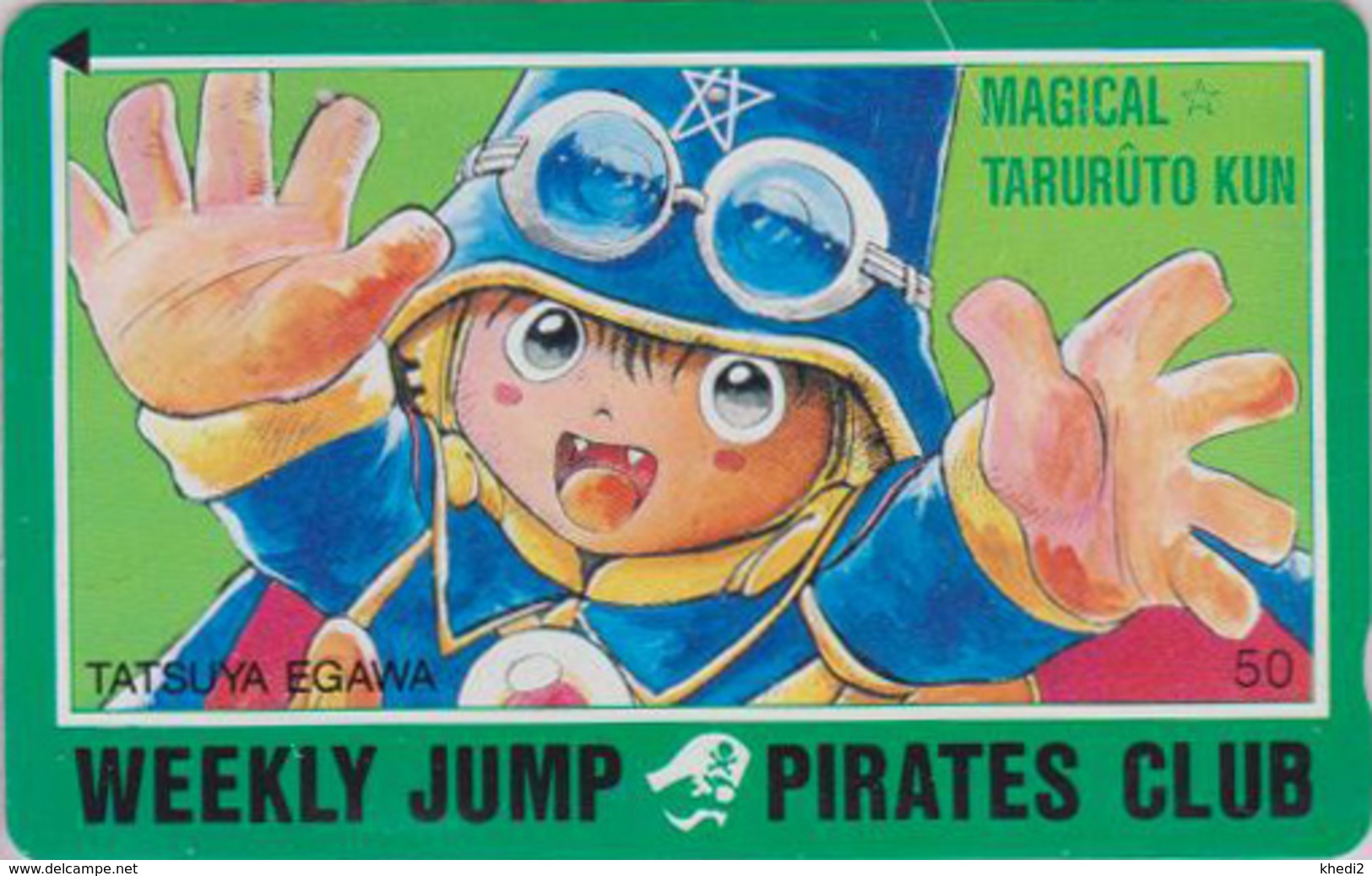 TC Japon / 110-011 - MANGA - WEEKLY JUMP PIRATES CLUB - MAGICAL TARURU - ANIME Japan Phonecard -10978 - BD