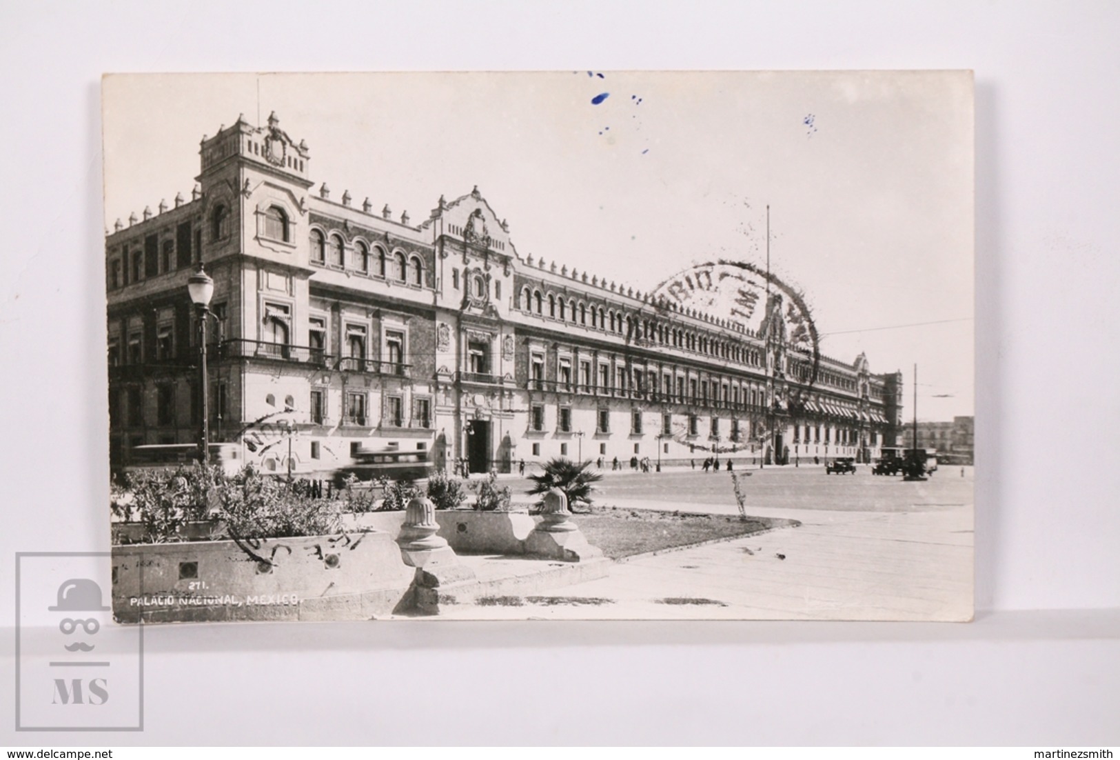 Original Photographic Postcard - Postal Mexico - Palacio Nacional - Mexico DF - México