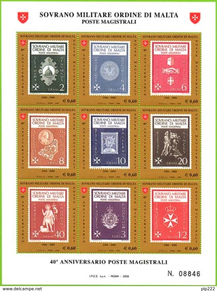 SMOM 2006 Sass.BF83 MNH/** VF - Sovrano Militare Ordine Di Malta