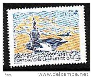 FRANCE- 2003 N°3557** PORTE AVIONS C.DE GAULLE - Unused Stamps