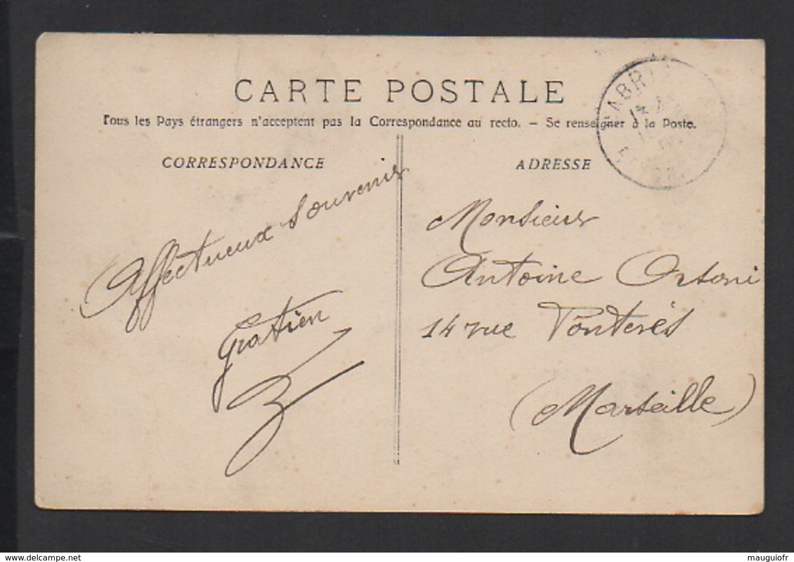 DD / 13 BOUCHES DU RHÔNE / CABRIÈS / LA MAIRIE , LA FONTAINE ET LA POPULATION / 1906 - Autres & Non Classés