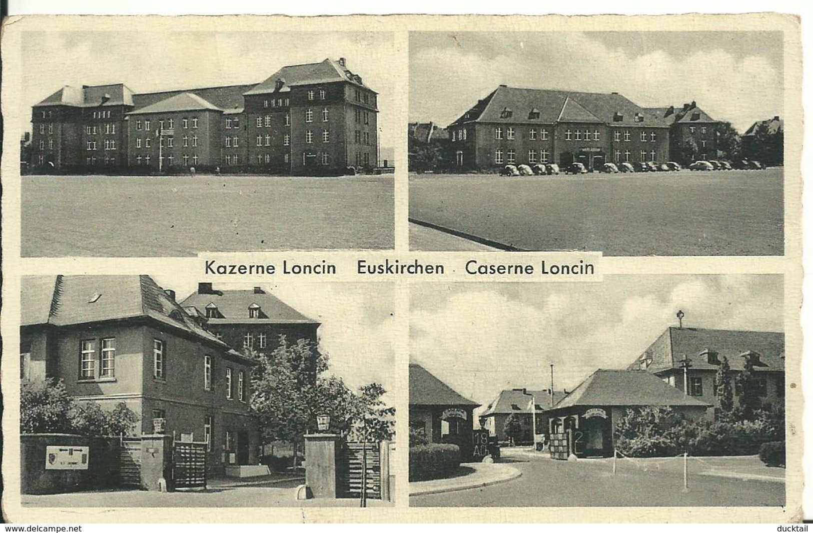 RB - Kazerne Loncin - Euskirchen - Gelopen Kaart 1953 - Lot Nr. 42 - Casernes