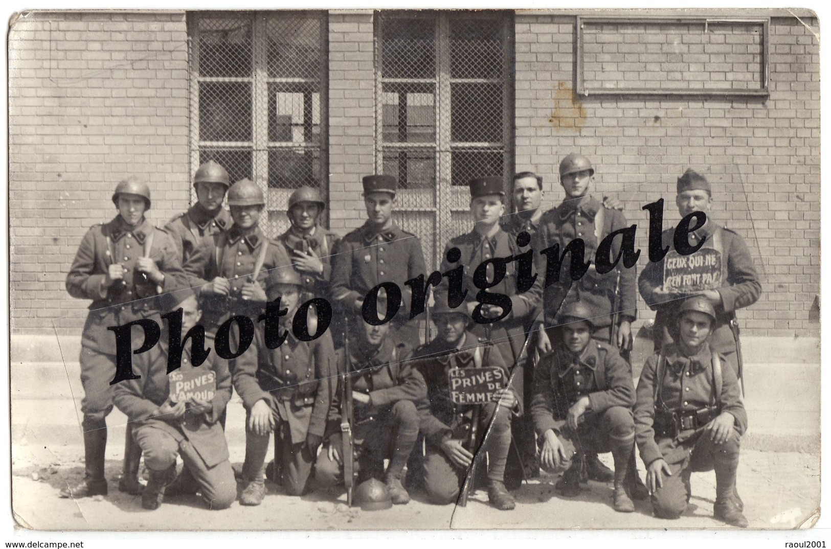 Carte Photo - Militaires Militaire Militaria Armée Soldats Bidasses Guerre - War, Military