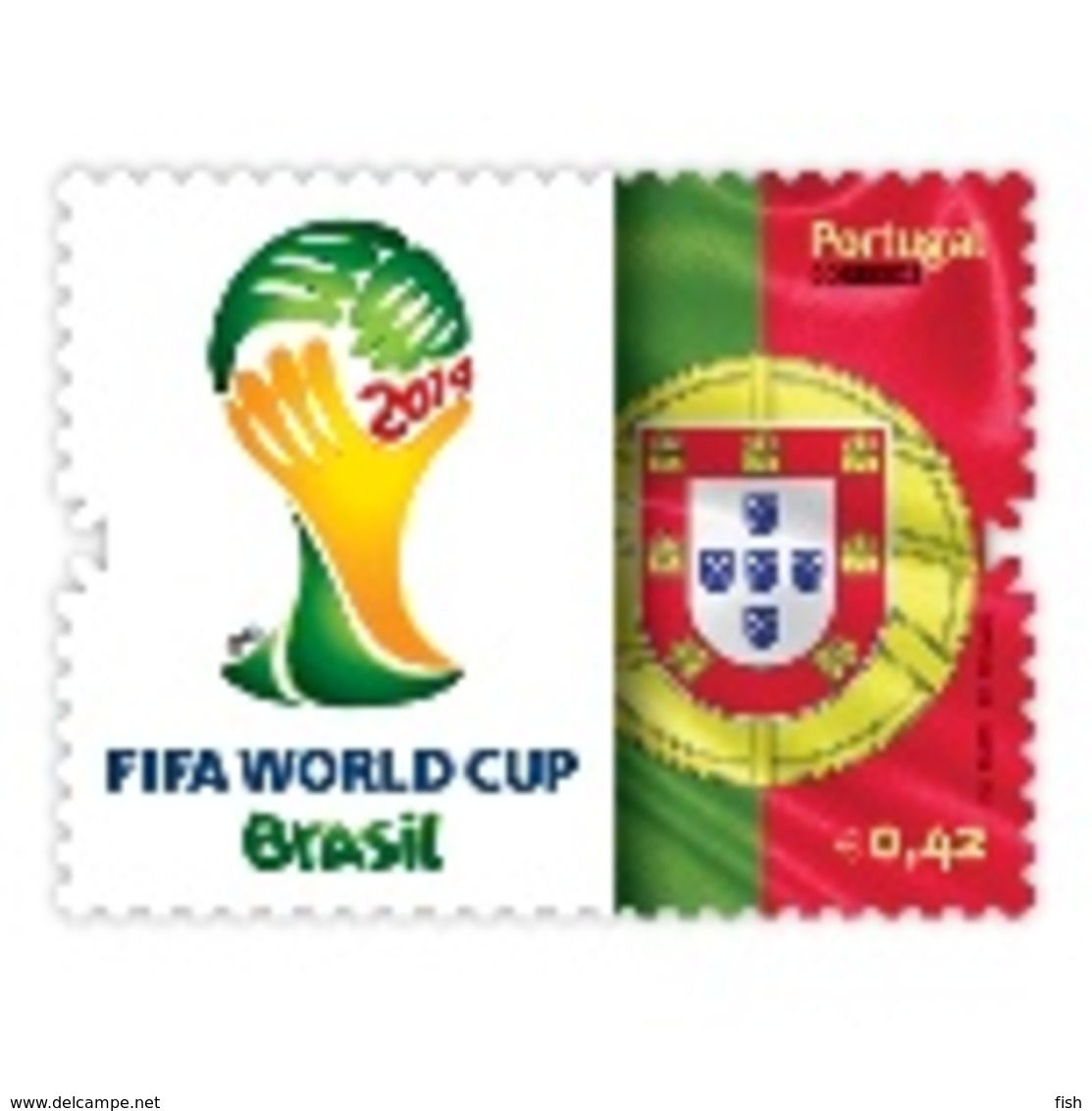 Portugal ** & FIFA World CUP Brazil 2014 (2779) - Francobolli