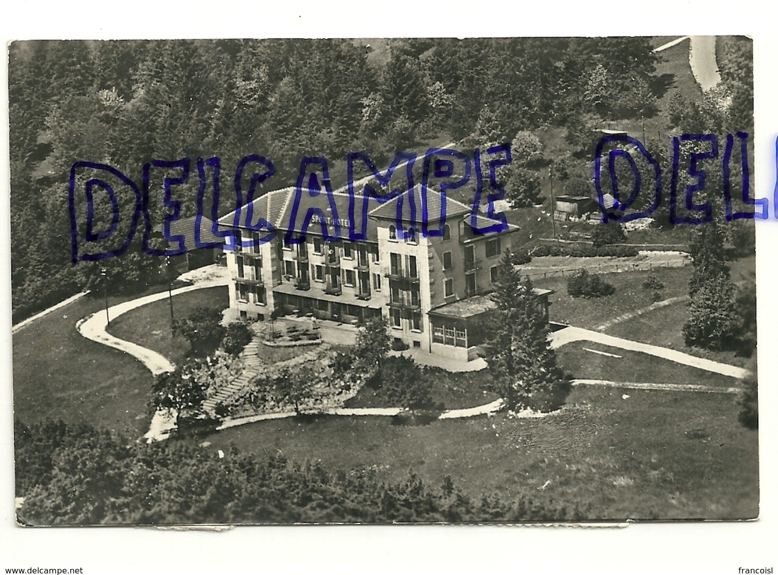 Suisse. Berne. St. Imier. Sport-Hôtel Mont-Soleil 1963. Edizioni: O. Wyrsch. Carte Glacée - Hoteles & Restaurantes