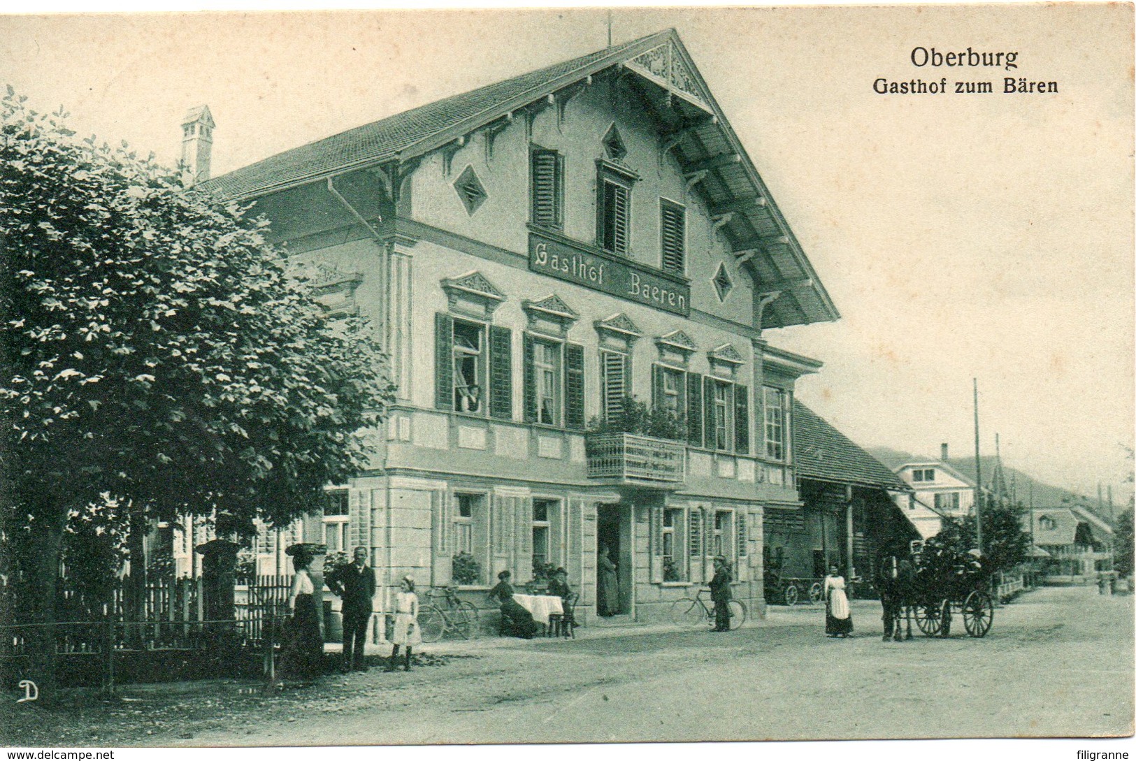 OBERBURG GASTHOFT ZUM BAREN - Oberburg