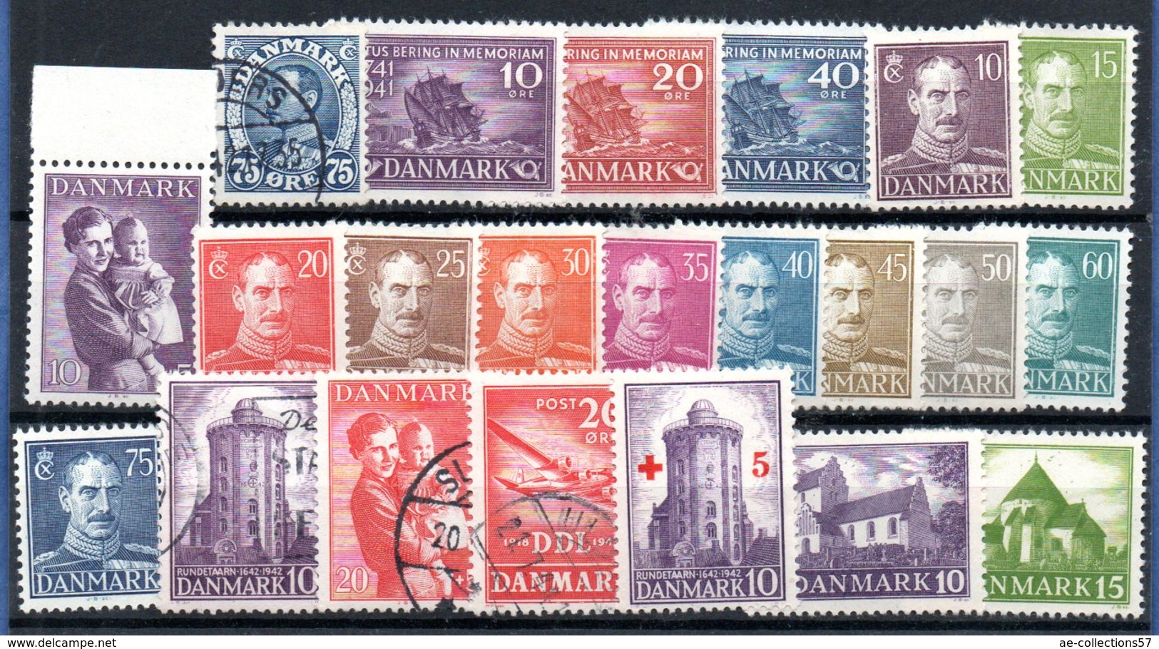 Danemark / Lot De Timbres / Etats Divers - Collections