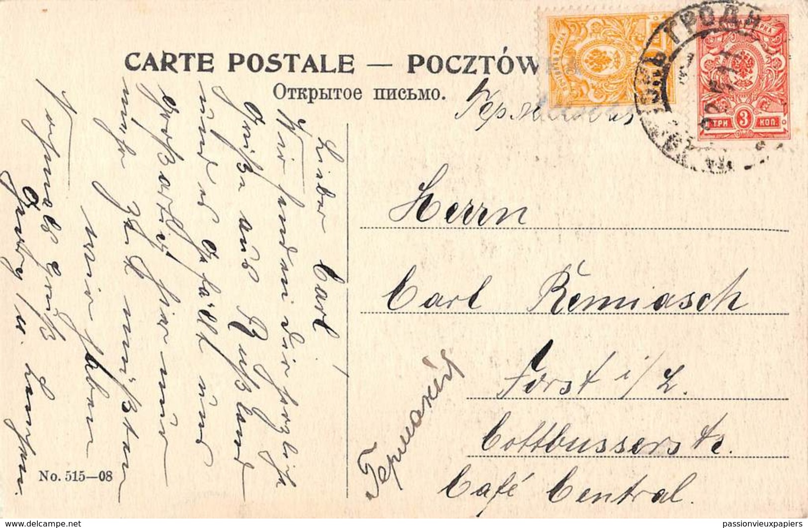 BIALYSTOK  1911 - Pologne