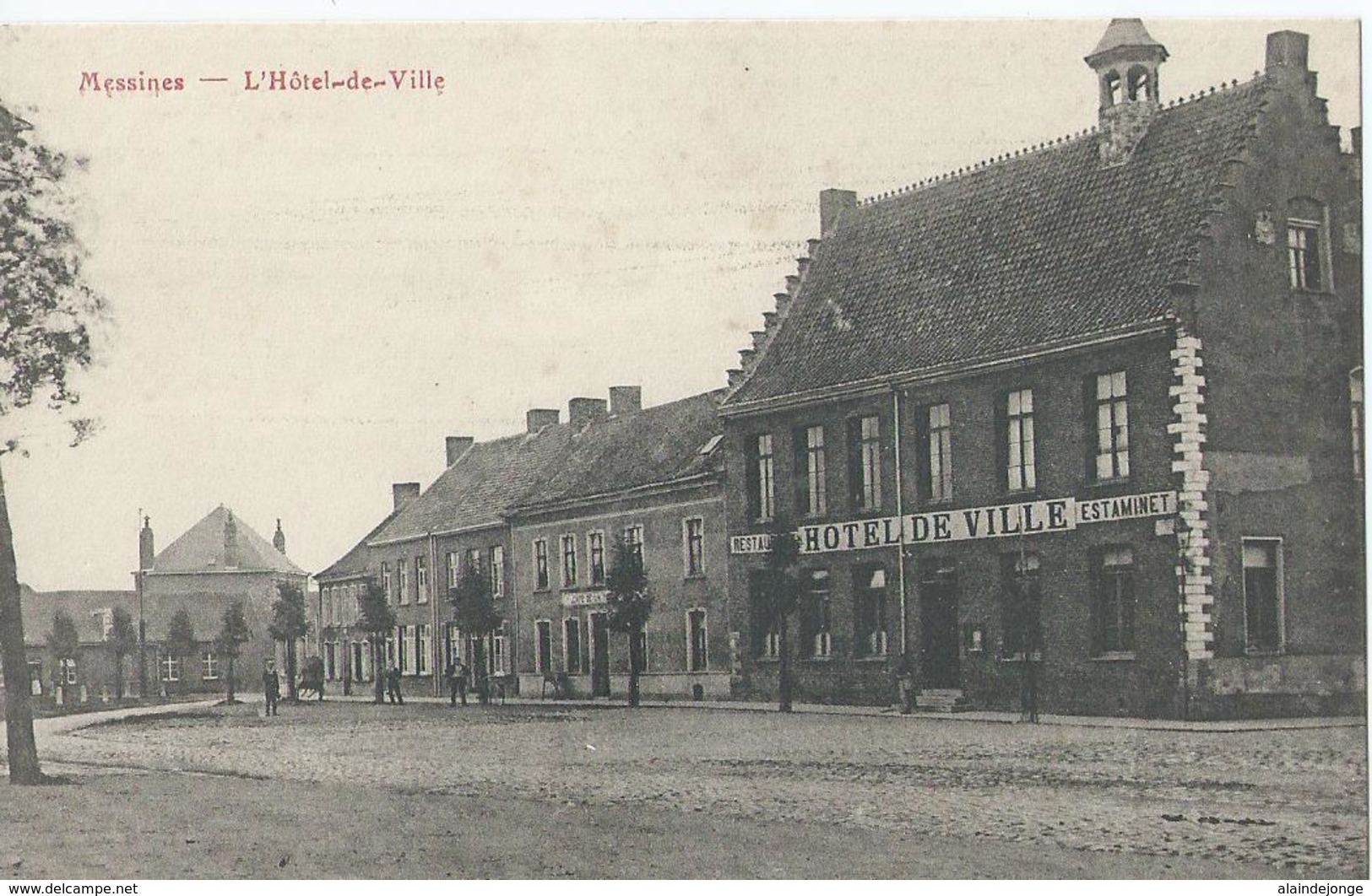 Mesen - Messines - L'Hôtel De Ville - Estaminet - Mesen