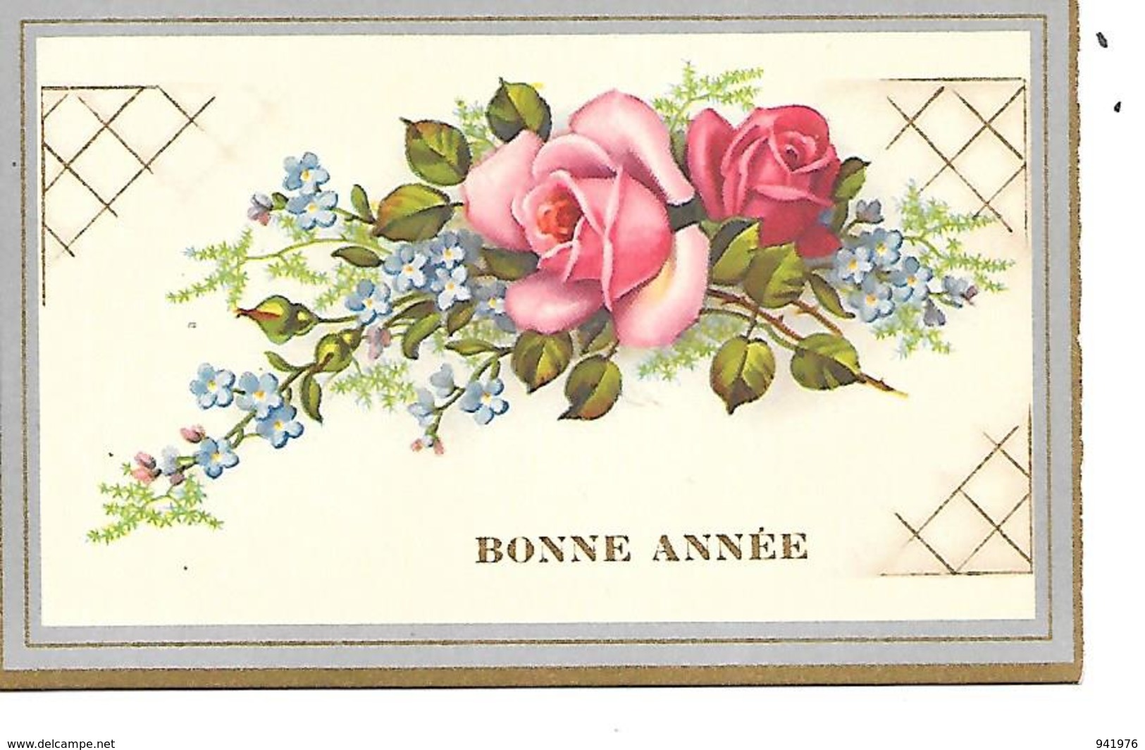 MIGNONNETTE BONNE ANNEE FORMAT 7X11 CM MD 401 - Nouvel An