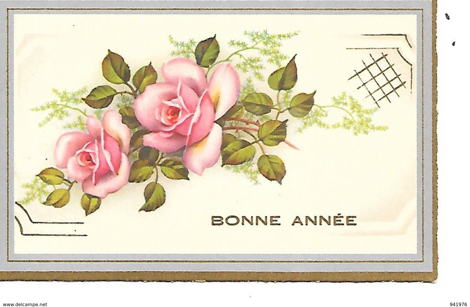 MIGNONNETTE BONNE ANNEE FORMAT 7X11 CM MD 401 - Nouvel An