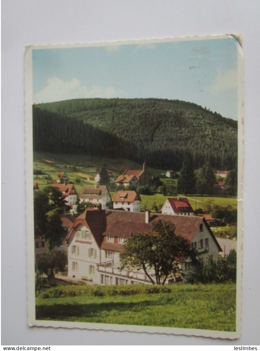 Luftkurort Enzklosterle Bad Wildbad Im Schwarzwald. 14,9 X 11 Cm. - Autres & Non Classés