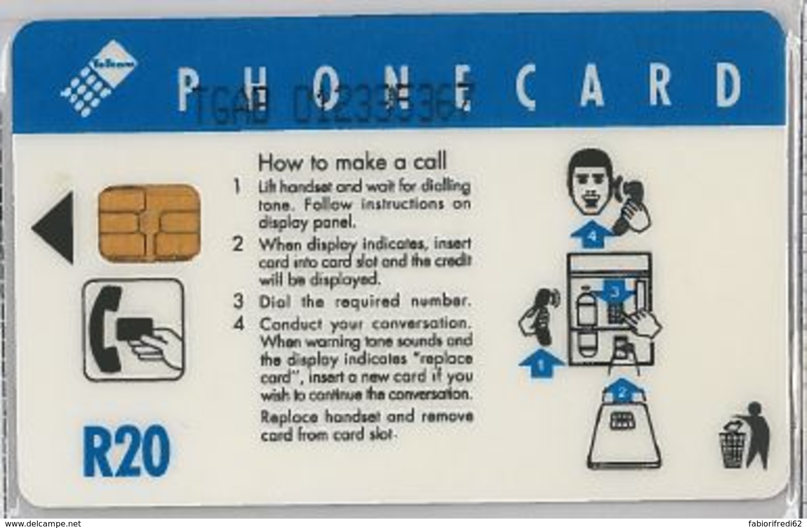 PHONE CARD -SUDAFRICA (E41.35.3 - Südafrika