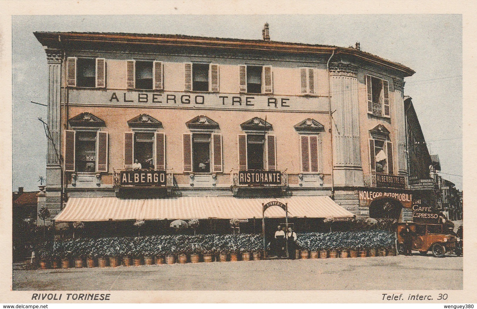 RIVOLI  TORINESE      Albergo Ristorante TRE RE     TB PLAN - Rivoli