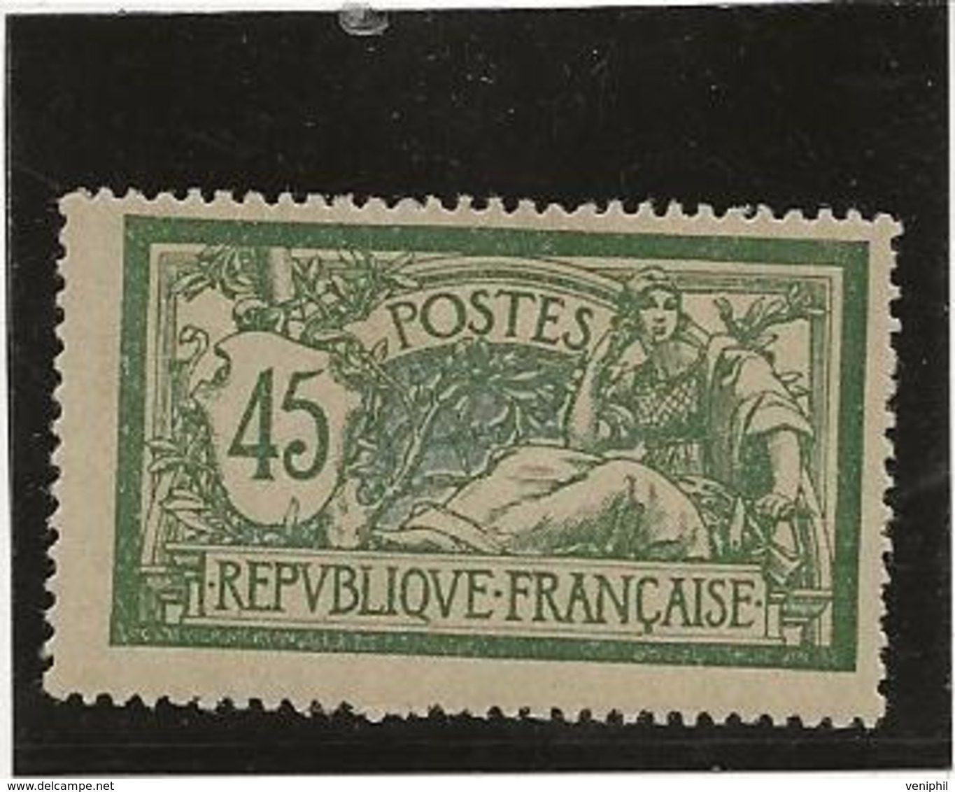 TYPE MERSON N°  143  NEUF INFIME CHARNIERE - ANNEE 1907 - COTE : 35 € - 1900-27 Merson