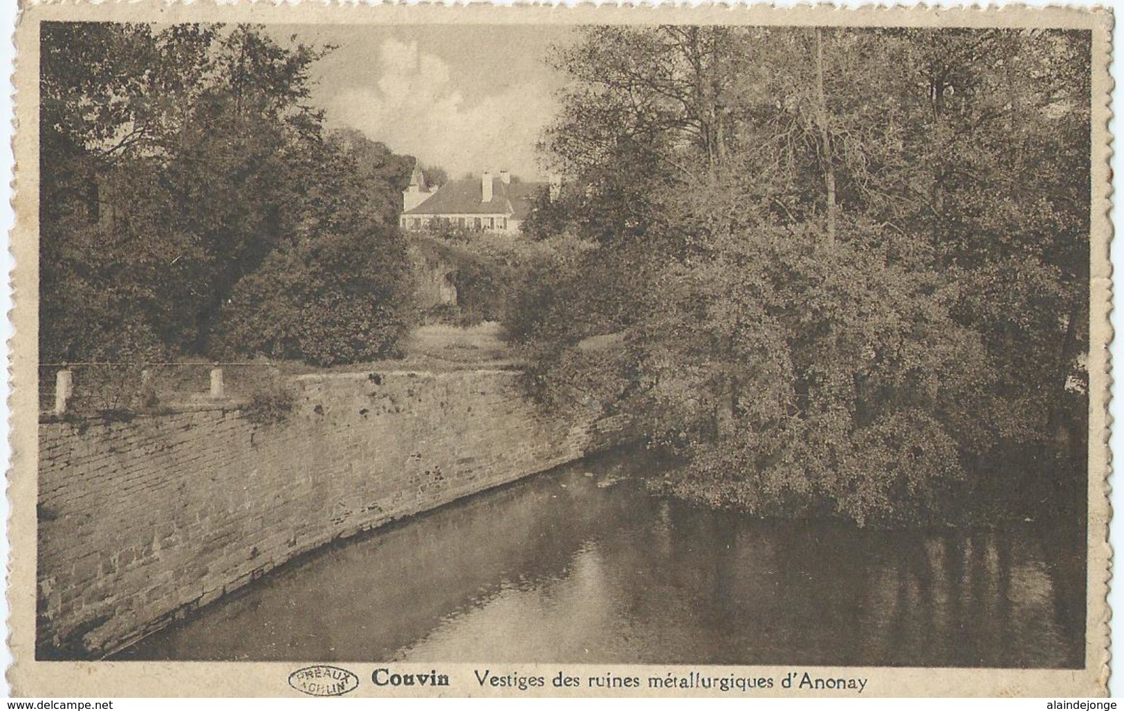 Couvin - Vestiges Des Ruines Métallurgiques D'Anonay - Preaux à Ghlin - Editeur V. Leblon - Couvin