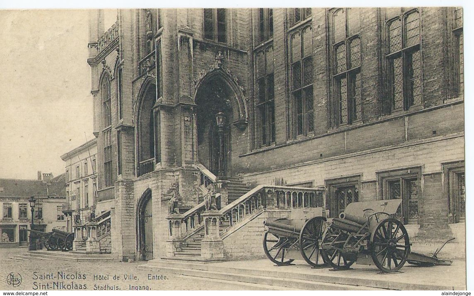 Sint-Niklaas - Saint-Nicolas - Hôtel De Ville - Entrée - 1922 - Sint-Niklaas